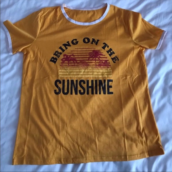 Bring on the sunshine retro T-shirt vintage 70’s - Picture 3 of 3